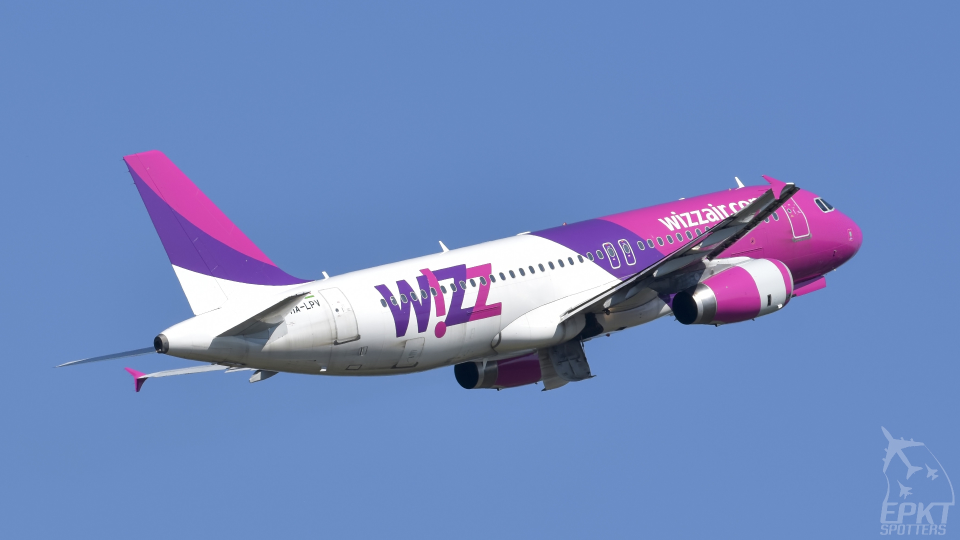 HA-LPV - Airbus A320 -232 (Wizz Air) / Pyrzowice - Katowice Poland [EPKT/KTW]