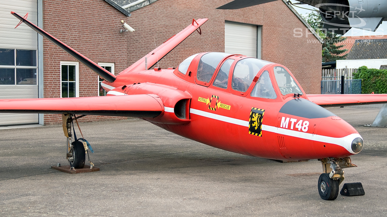 MT-48 - Fouga CM-170 Magister  (Belgium - Air Force) / Other location - Baarlo Netherlands [/]