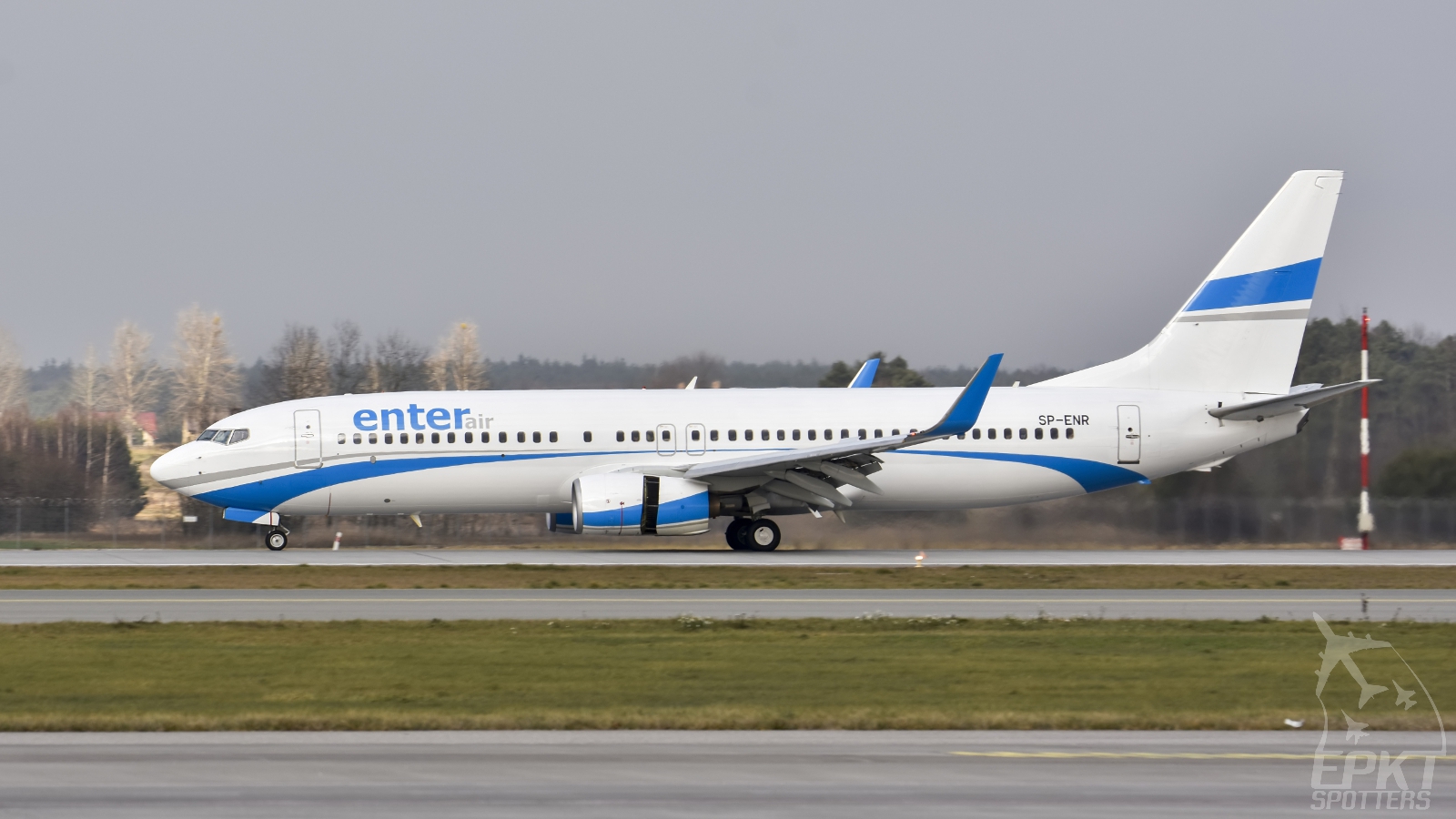 SP-ENR - Boeing 737 -8Q8 (EnterAir) / Pyrzowice - Katowice Poland [EPKT/KTW]