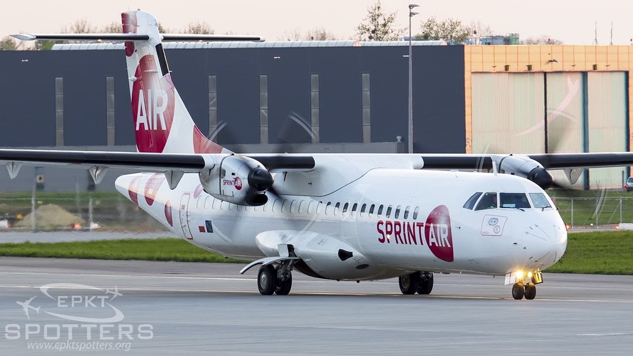 SP-SPC - ATR 72 -202 (Sprint Air) / Pyrzowice - Katowice Poland [EPKT/KTW]