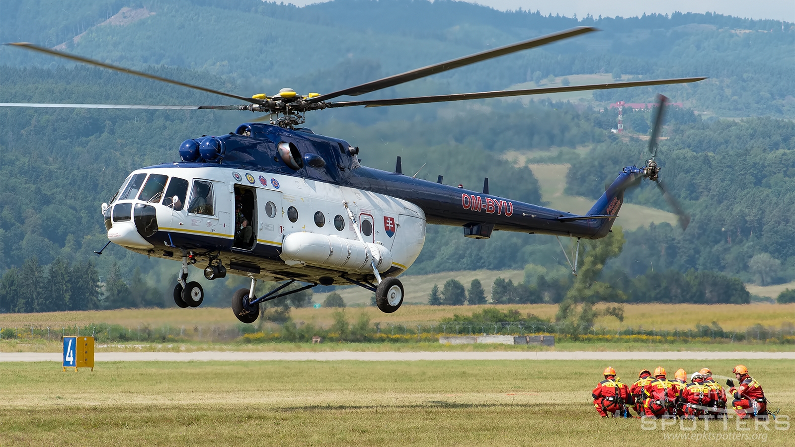 OM-BYU - Mil Mi-171  (Slovakia - Government Flying Service) / Sliac - Sliac Slovakia [LZSL/SLD]