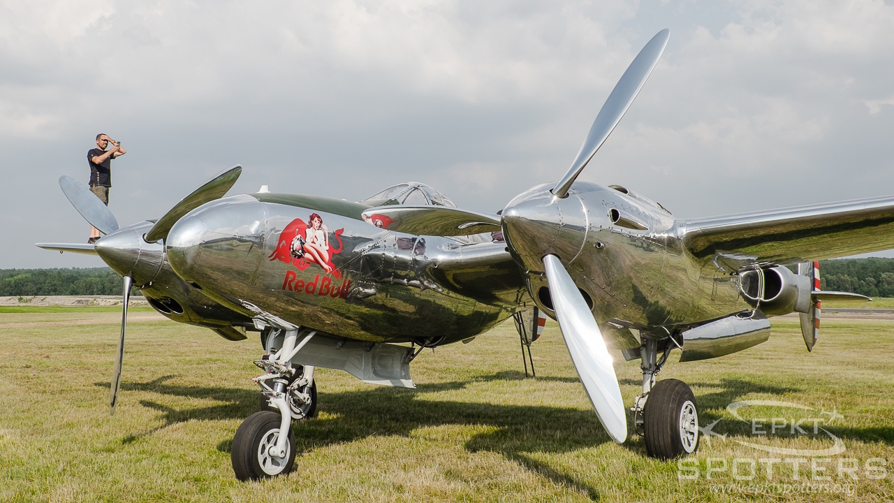 N25Y - Lockheed P-38 L Lightning (The Flying Bulls) / Muchowiec - Katowice Poland [EPKM/]