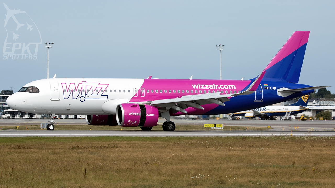 HA-LJB - Airbus A320 -271N (Wizz Air) / Lech Walesa - Gdansk Poland [EPGD/GDN]