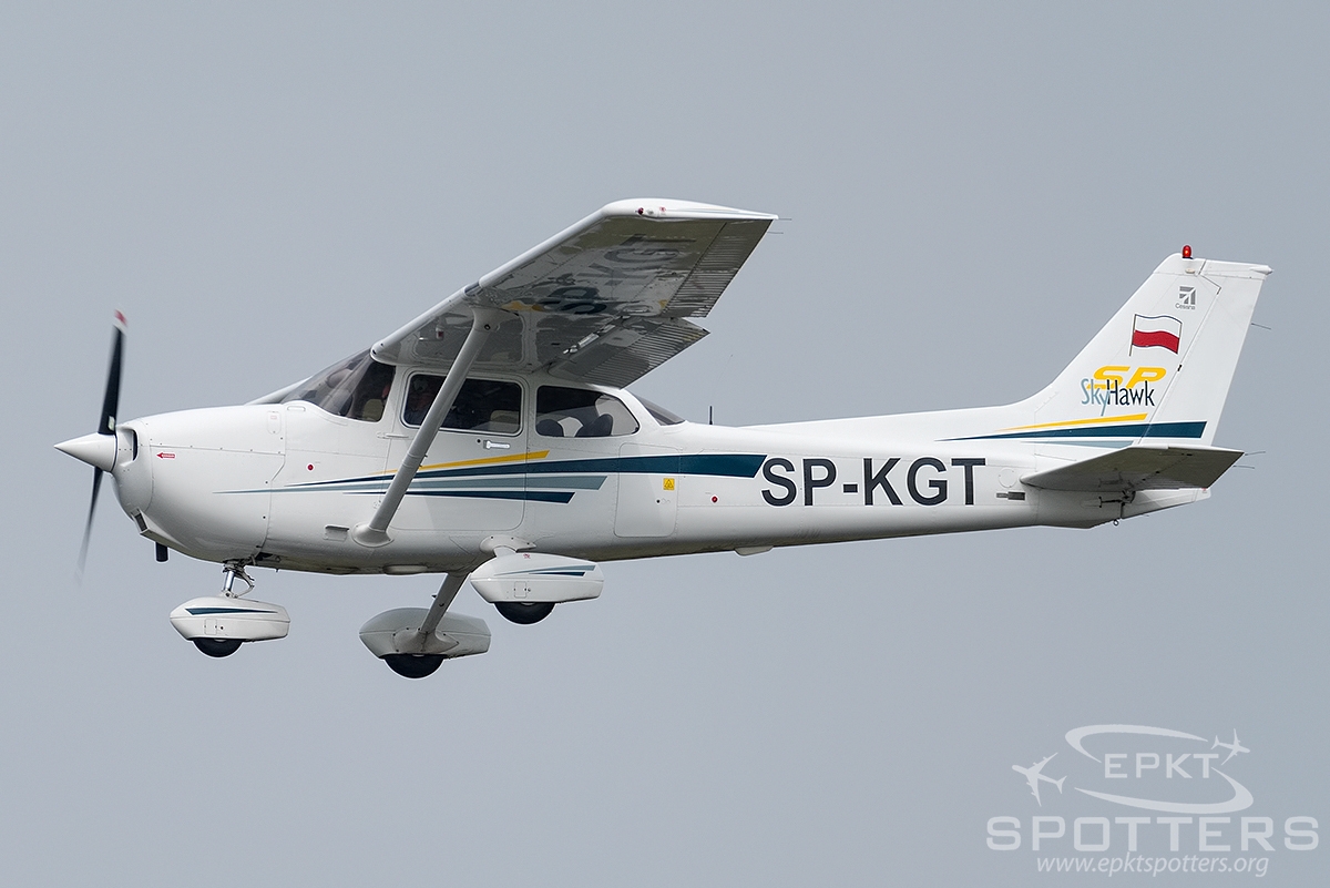 SP-KGT - Cessna 172 Skyhawk SP (Aeroklub Ziemi Lubuskiej) / Lawica - Poznan Poland [EPPO/POZ]