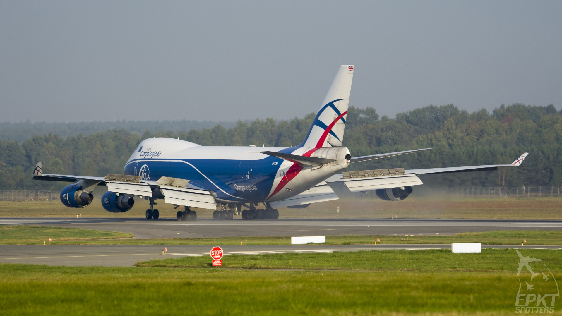 G-CLBA - Boeing 747 -428ERF (Cargologicair) / Pyrzowice - Katowice Poland [EPKT/KTW]