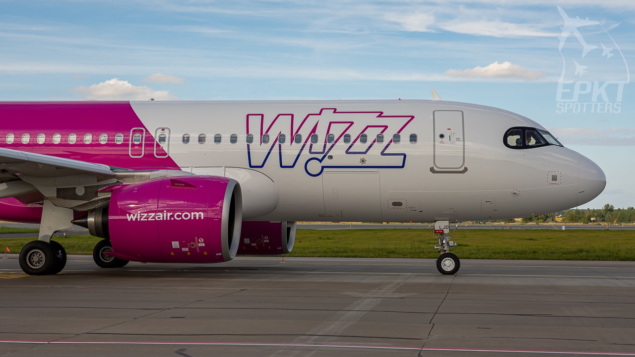 HA-LJD - Airbus A320 NEO (Wizz Air) / Pyrzowice - Katowice Poland [EPKT/KTW]