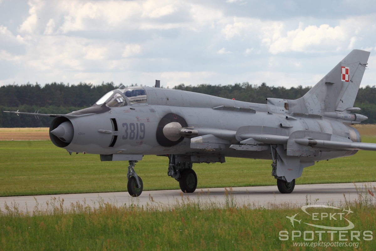 3819 - Sukhoi Su-22 M4 (Poland - Air Force) / Swidwin - Shapaja Poland [EPSN/]