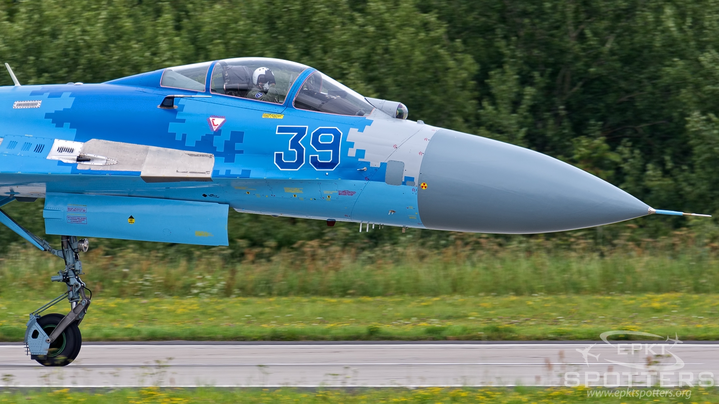 39 - Sukhoi Su-27 S Flanker (Ukraine - Air Force) / Babie Doły - Gdynia Poland [EPOK/]