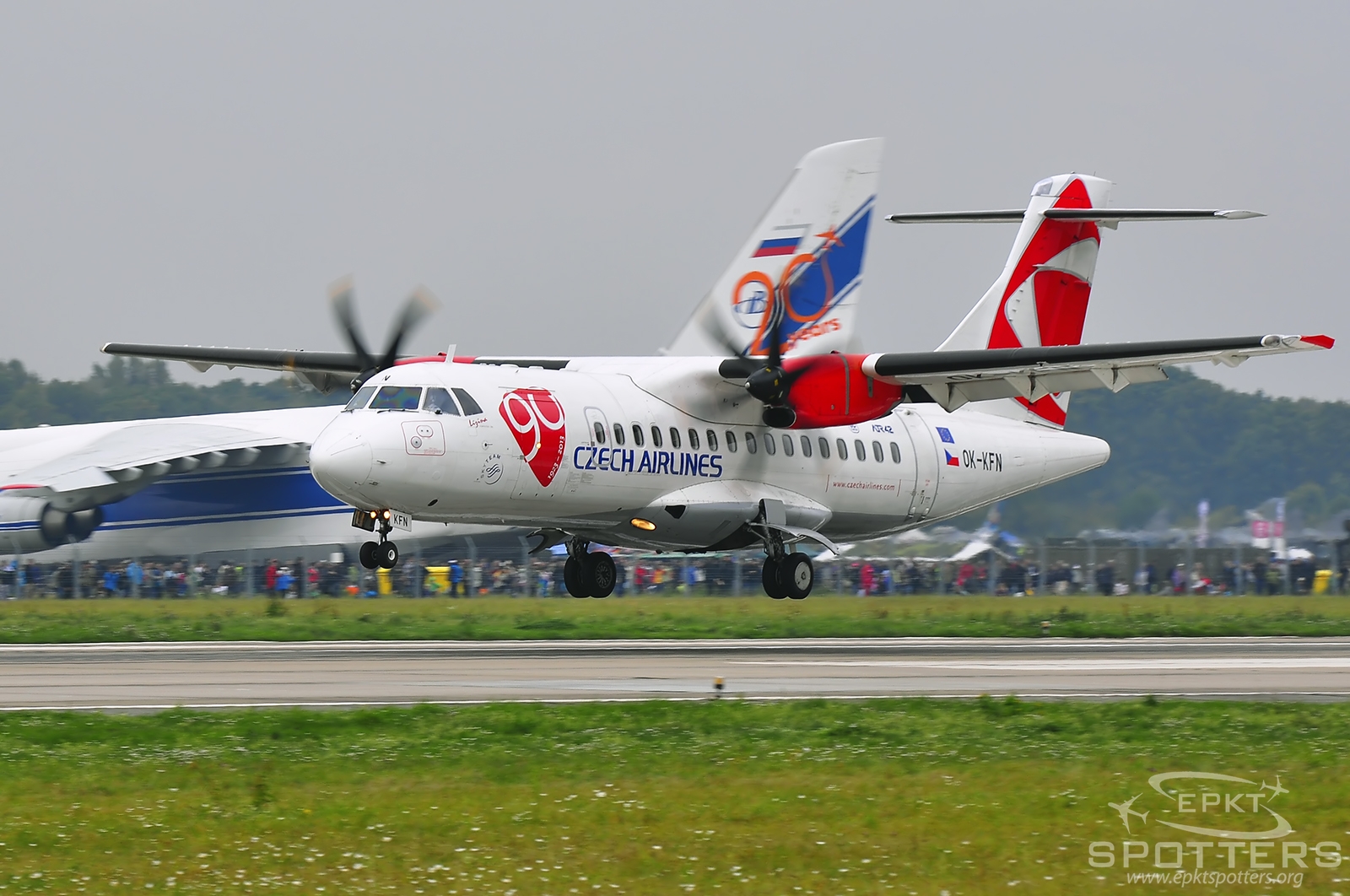 OK-KFN - ATR 42 -512 (CSA Czech Airlines) / Leos Janacek Airport - Ostrava Czech Republic [LKMT/OSR]