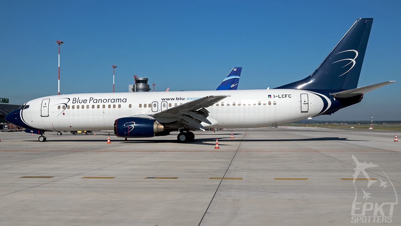 I-LCFC - Boeing 737 NG (Blue Panorama Airlines) / Pyrzowice - Katowice Poland [EPKT/KTW]