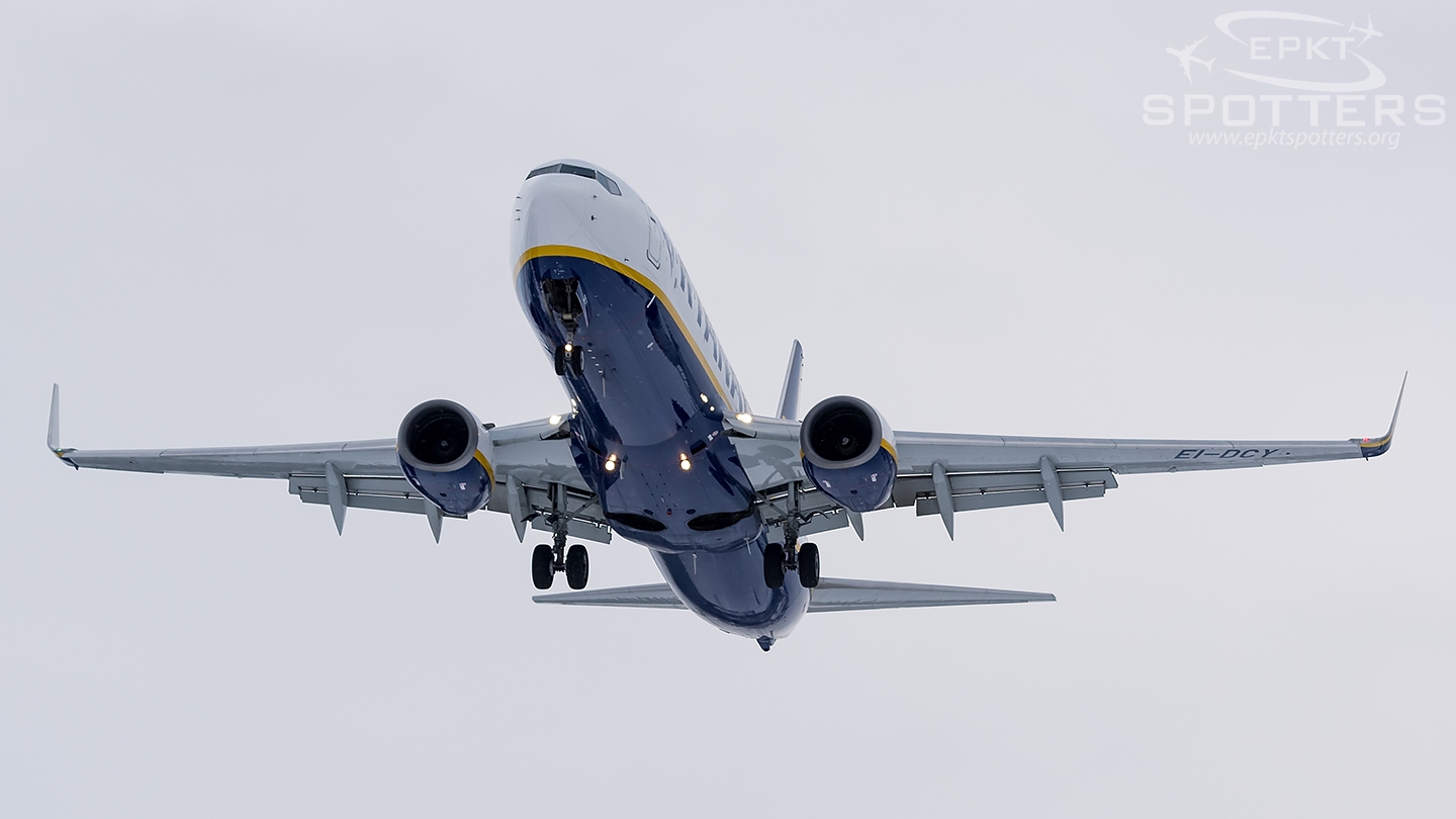 EI-DCY - Boeing 737 -8AS (Ryanair) / Balice - Krakow Poland [EPKK/KRK]