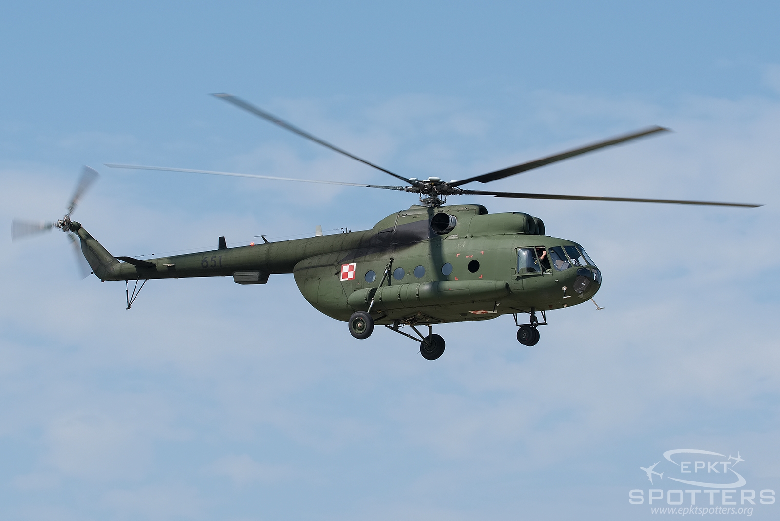 651 - Mil Mi-8 T (Poland - Army) / 23 Baza Lotnictwa Taktycznego - Minsk Mazowiecki Poland [EPMM/]