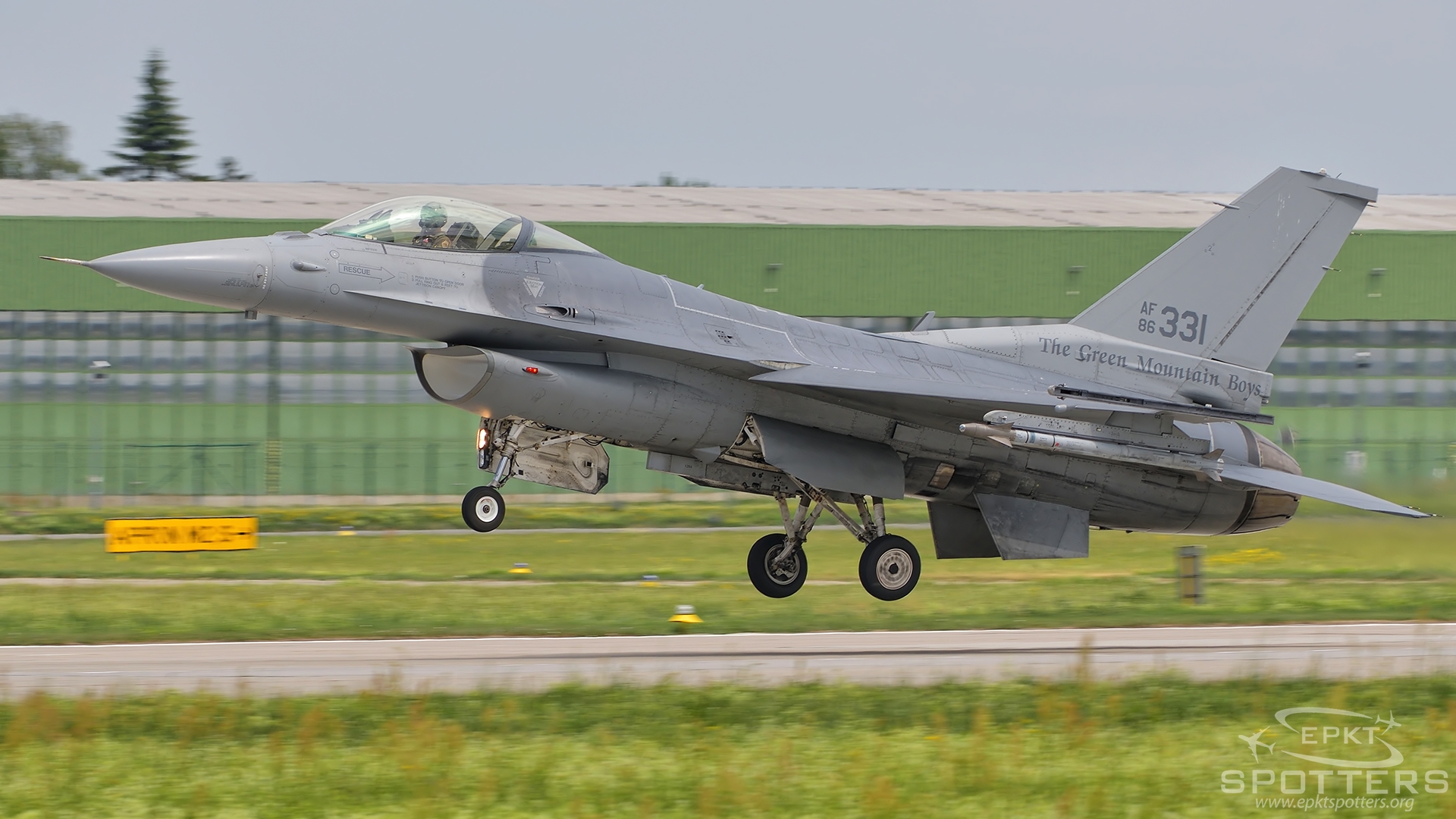 86-0331 - Lockheed Martin F-16 Fighting Falcon  (US Air Force (USAF)) / Caslav - Caslav Czech Republic [LKCV/]
