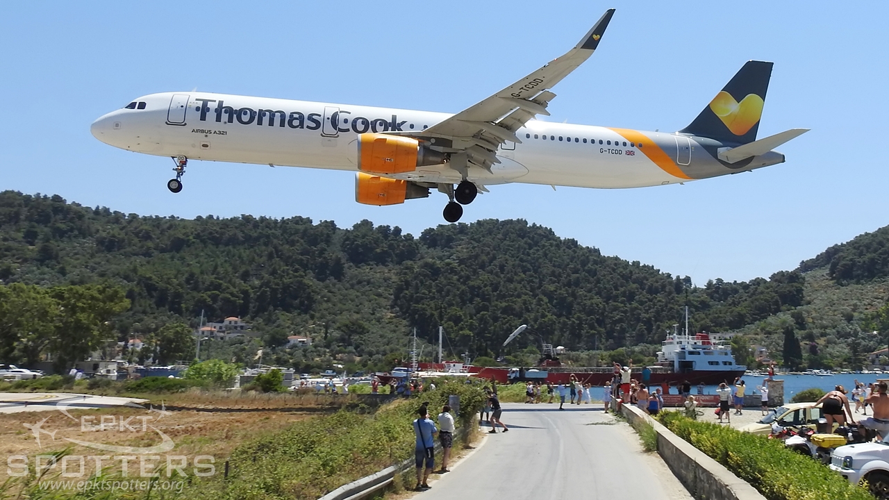 G-TCDD - Airbus A321 -211 (Thomas Cook Airlines) / Alexandros Papadiamantis - Skiathos Greece [LGSK/JSI]