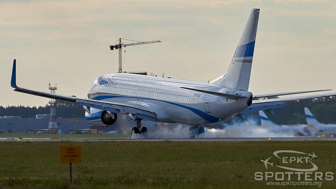 SP-ENO - Boeing 737 -8AS (EnterAir) / Pyrzowice - Katowice Poland [EPKT/KTW]