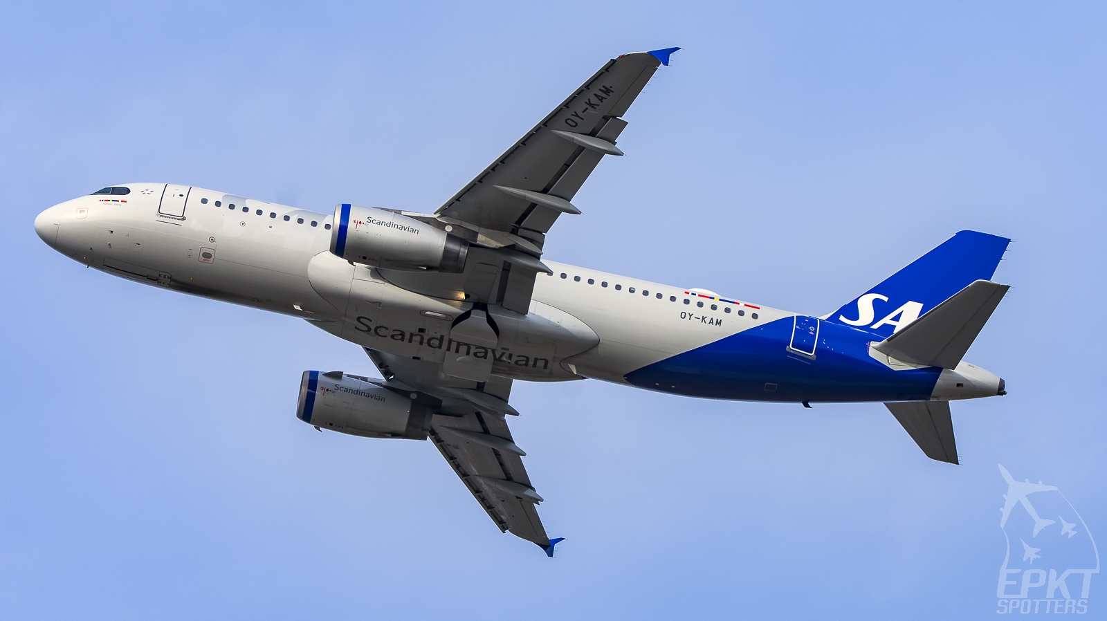 OY-KAM - Airbus A320 -232 (Scandinavian Airlines (SAS)) / Balice - Krakow Poland [EPKK/KRK]