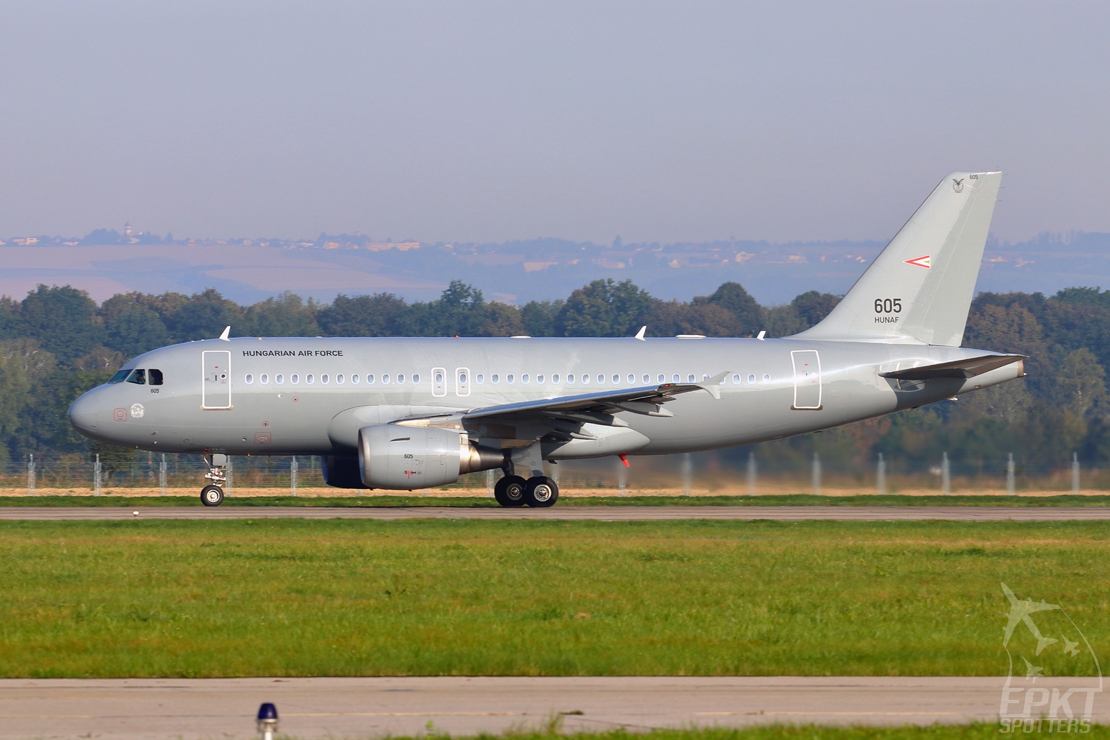 605 - Airbus  A319-112  (Hungary - Air Force) / Leos Janacek Airport - Ostrava Czech Republic [LKMT/OSR]