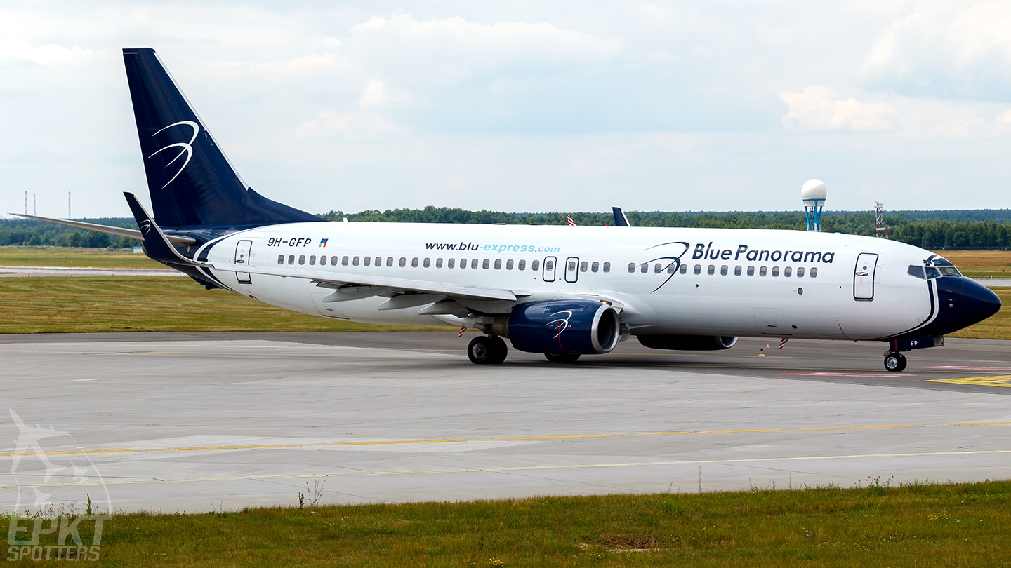 9H-GFP - Boeing 737 -89L (Blue Panorama Airlines) / Pyrzowice - Katowice Poland [EPKT/KTW]