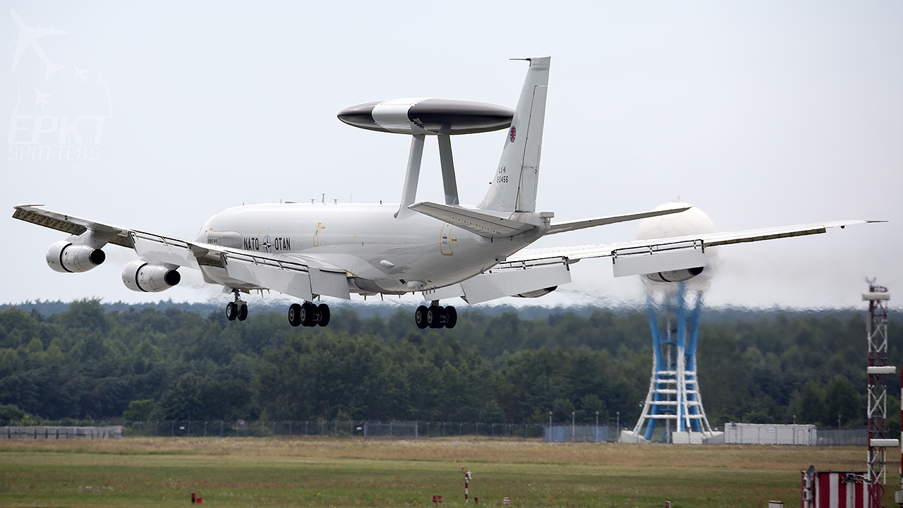 LX-N90456 - Boeing E-3 A Sentry (NATO - Airborne Early Warning Force) / Pyrzowice - Katowice Poland [EPKT/KTW]